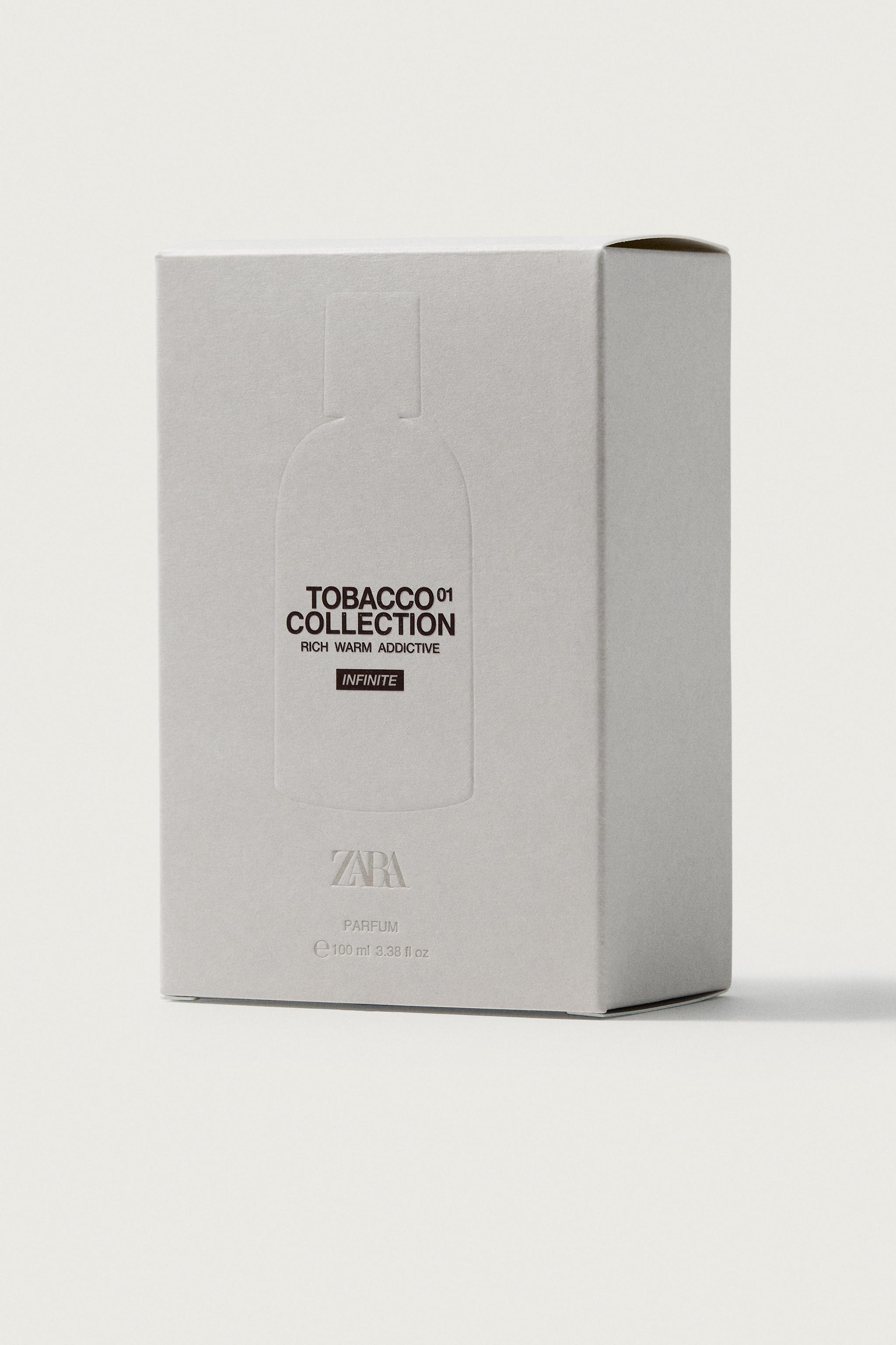 ZARA #TOBACCO COLLECTION INFINITE R/W/A PARFUM 100 ML (3.38 FL. OZ)